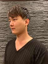 プレミアムバーバー 目黒店(PREMIUM BARBER produce by HIRO GINZA) ツーブロックショートマッシュ〈目黒〉〈理容室〉