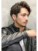 トルネード(TORNADO) アップバングナチュラルニュアンスパーマ n218