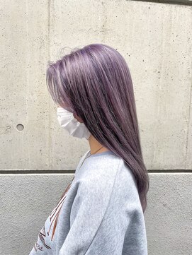 タイドヘア 茨木店(TIDE HAIR) パープルグレー