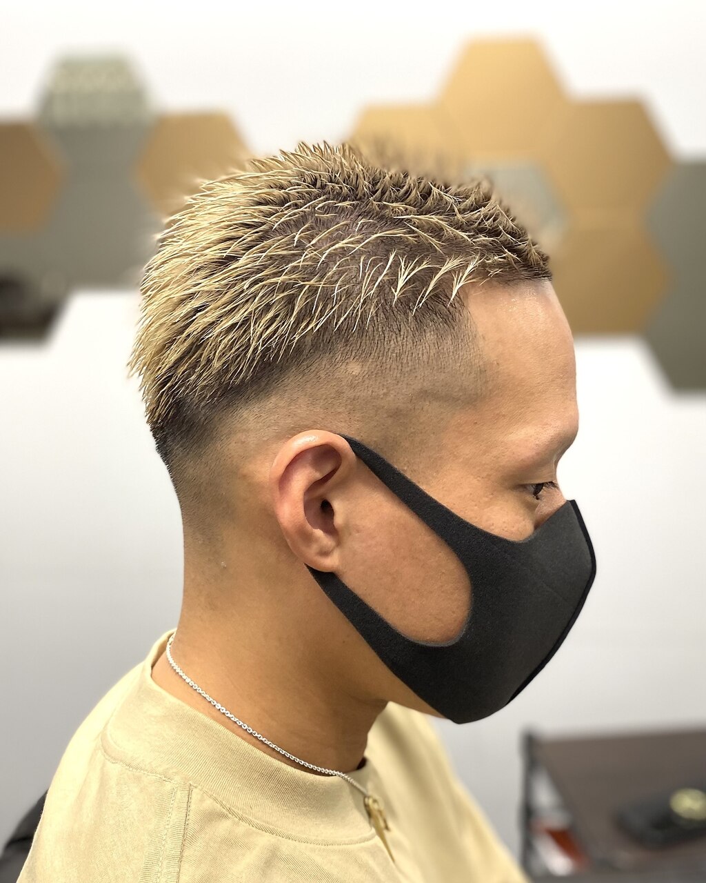 スキンフェードネオ七三：L167599088｜バングー(VANGOO)のヘアスタイル