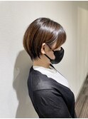 ショート丸みショートショートボブマッシュショート