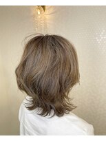 ヘアーアンドメイク ドレス(DRESS)&nbsp;白髪ぼかしハイライトカラー