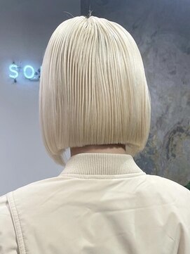 ソル オモテサンドウ 表参道 青山(SOL . OMOTESANDO) イヤリングカラーインナーカラーハイライトフェイスフレーミング