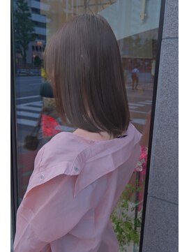 ネイヴィル 銀座(navile) 髪質改善　シアンベージュ