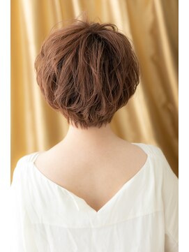 モッズヘア 越谷(mod's hair) □カーキベージュくせ毛風マッシュパーマ216-2越谷20代30代40代