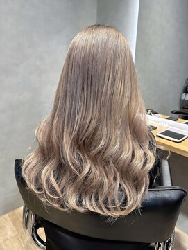 ノアル(NOAHL) ダブルカラー/ブリーチ有/ブリーチ無/透明感/グレージュ/上尾