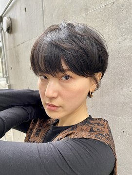 ハルキ ミナト ジャパン オオサカ(HARUKI MINATO japan OSAKA) 20代30代40代ショートショコラアッシュ透明感小顔ブリーチなし