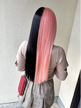 デュオ(DUO) ブリーチ+ピンクエクステ