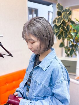 シルエット(silhouette) グレージュ／モノトーン／シルバー