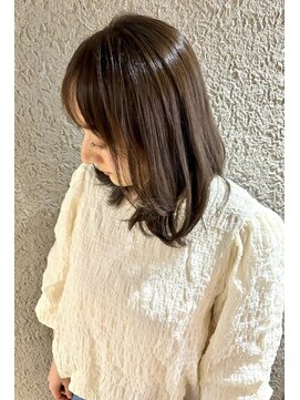 ハートボックス 四谷店(Heart box) 顔周り小顔レイヤーひし形シルエット