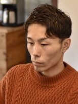 リム メンズヘア(LIM men's hair)&nbsp;艶感無造作アップバング【メンズカット/メンズヘア】
