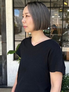 モク 京都北白川店(MOK) 【オリーブグレージュ】黒からのグラデーション