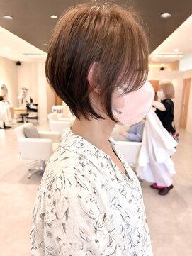 シシ 大宮(She 2.) ハンサム丸みショートボブ/ショート//前髪/丸みショートボブ