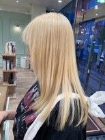 モリオフロムロンドン 大宮店(morio from London)&nbsp;抜きっぱなしブロンド　【村田】