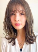 外国人風カラー×オリーブカラー×白髪染め@30代@40代@50代@60代