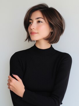 ジェイプラウド 小平店(J.PROUD) 黒髪/ボブルフ/ネビージュ/小顔/ワンレン/小平/髪質改善/前髪