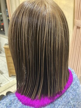 マイノリティー(Minority Produced By TOPHAIR) 【脱白髪染め】白髪ぼかしアンブレラ　ベージュ