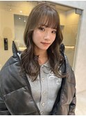 アッシュベージュ×レイヤー