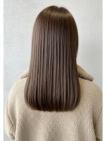 アントワープトーキョー(antwerp TOKYO)&nbsp;30代40代50代髪質改善酸性ストレート縮毛矯正オリーブベージュ