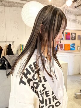 ルーム(Loom.) デザインカラーコントラストハイライト切りっぱなしレイヤー