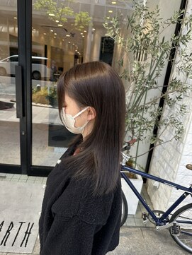 アース 岐阜店(HAIR&MAKE EARTH) グレージュカラー