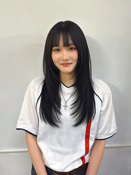 ヘアー アレス(hair ales) レイヤーカット ウルフカット レイヤーロング