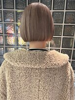 ペレ 梅田(PELE)&nbsp;イメチェン/ホワイトブロンド/外ハネボブ/美髪/梅田