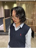 ボブウルフパーマ