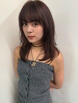 ガーランドギンザ(Garland Ginza)&nbsp;ミディアムレイヤー　ピンクブラウン