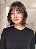 20代/韓国ボブ/レイヤーボブ/タッセルボブ/透明感カラー
