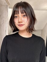 サイン 渋谷(SIGN)&nbsp;20代/韓国ボブ/レイヤーボブ/タッセルボブ/透明感カラー