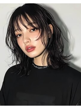 ジュール サウス 新宿南口(Joule South) 顔周り/レイヤーカット/ブリーチなし/韓国レイヤー/前髪カット
