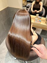 セントラル 三宮店(central) 【神戸三宮】うる艶ストレート美髪カラー髪質改善トリートメント