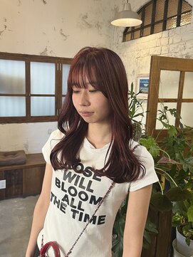 ディディ イック(didi ic) : ダブルカラー×ピンクブラウン