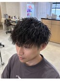 【FABRO:藤岡勇気】ツイストスパイラルパーマ