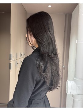 メゾンマイル 恵比寿(maison mile) ハイライトカラー/ブラウン/レイヤーカット/白髪ぼかし/恵比寿駅