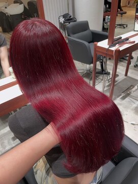 ホロ(hollo) チェリーレッドボルドーワインレッドレッドブラウン