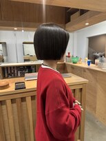 バド(bado)&nbsp;オリーブカラー/透明感カラー／レイヤーカット／髪質改善/本町