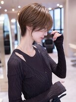 髪質改善 Anthurium 箕面萱野 "顔まわりおくれ毛"小顔カット/30代40代おすすめヘア