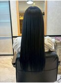 【酸性ストレート×髪質改善バイカルテトリートメント】
