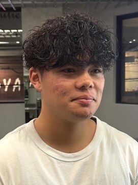 エルマーク 京都駅前(L-MARK) 波巻きツイスパ/サーフカール/メンズ/men's/メンズサロン/眉毛