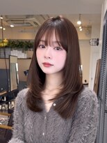 コート 表参道(Cote) 美髪レイヤーカット/くびれ巻き髪/ベージュカラー