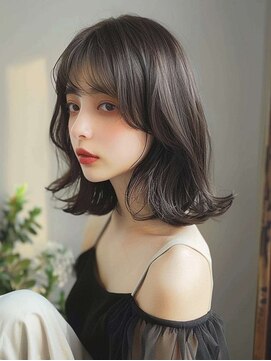 ヘッツ 仙台駅前店(HETTU) 黒髪/ボブルフ/ネビージュ/韓国/ワンレン/仙台/髪質改善/前髪