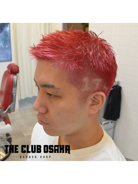 ザ クラブ オオサカ バーバーショップ(THE CLUB OSAKA BARBERSHOP) ボウズちょい伸び