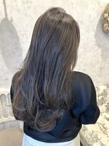 ディーヴァヘアーエズ(DIVA hair Eze)&nbsp;ブリーチなしカラー◎ロンググレージュカラー艶髪韓国風