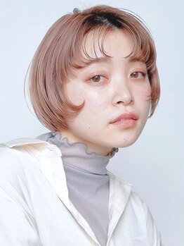 エンクス(enx)の写真/骨格,髪質に合わせた繊細な顔周りカットで小顔に[横浜/鶴ヶ峰/ショート/ボブ/髪質改善/オージュア/学割U24]