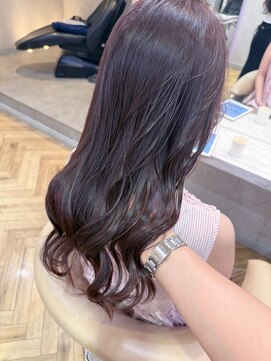 ロンド フィーユ(Lond fille) イノアカラーで作る秋のぶどうカラー