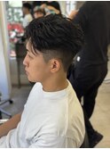 フェザーショート ニュアンスパーマ ラフカール