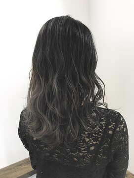 フォーク(FOLK) FOLK_DAICHI バレイヤージュ×ホワイトグレー