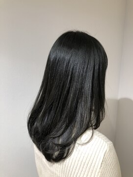 エイトタマプラ たまプラーザ店(EIGHT tamapla) 【EIGHTたまプラ】デザインカラー_切りっぱなしボブ